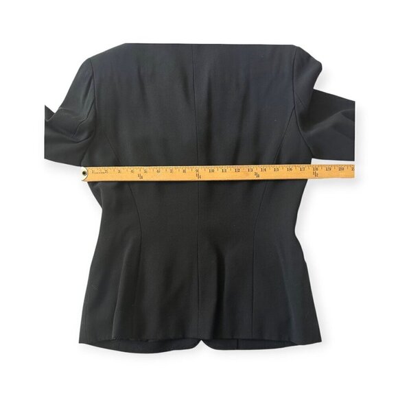 Vintage DKNY Black Wool Blazer Jacket , size 6, 90s - Picture 14 of 15